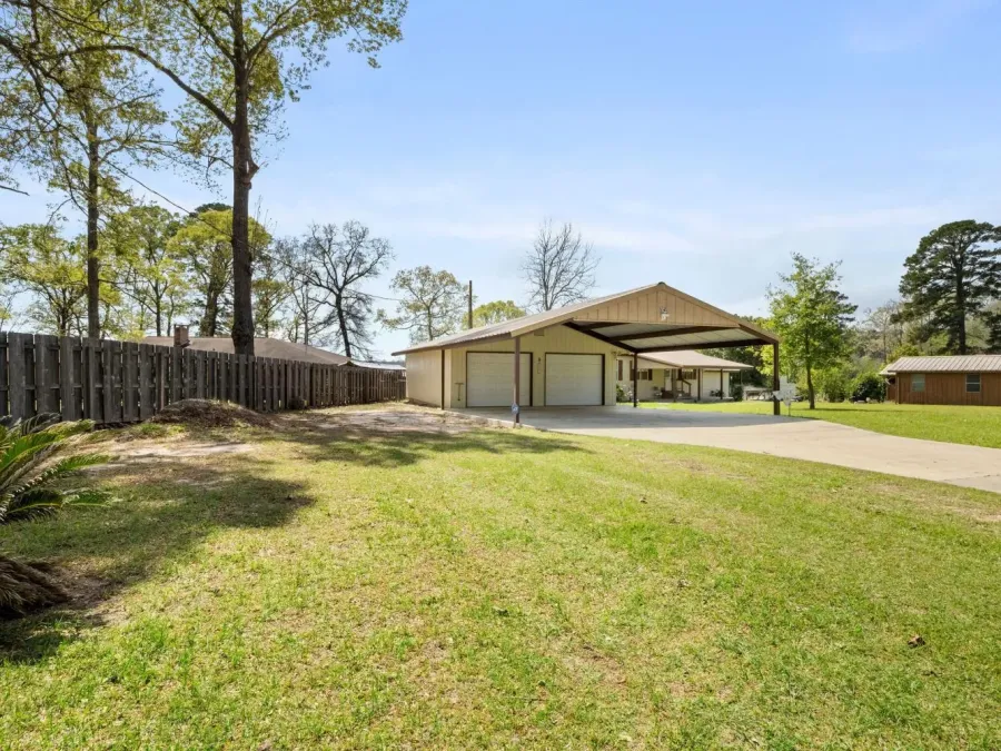 Covered parking for your boat and your car Covered parking for your boat and your car