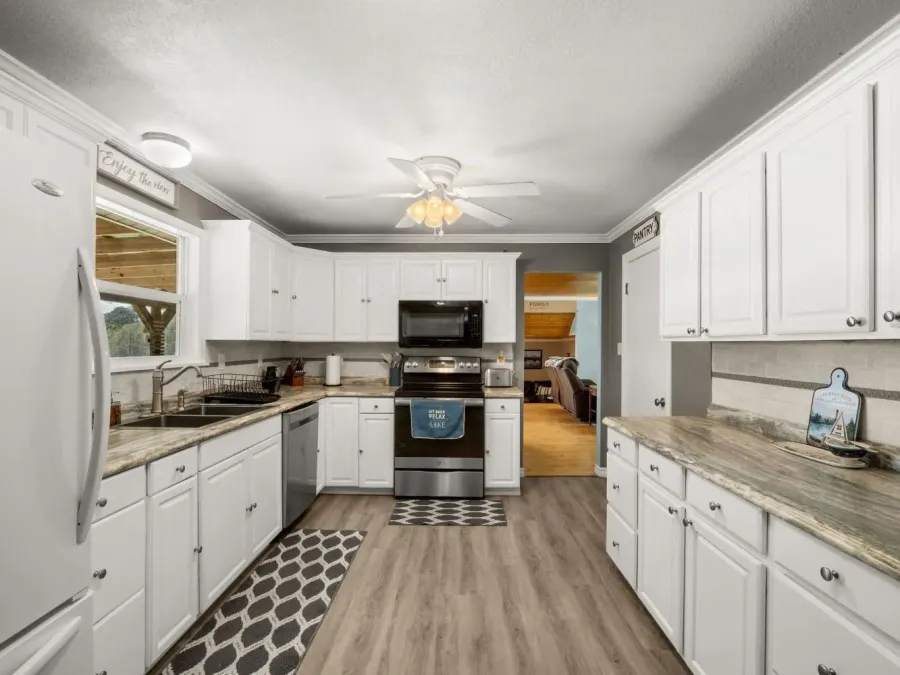 All of the appliances in the house are electric. All of the appliances in the house are electric.