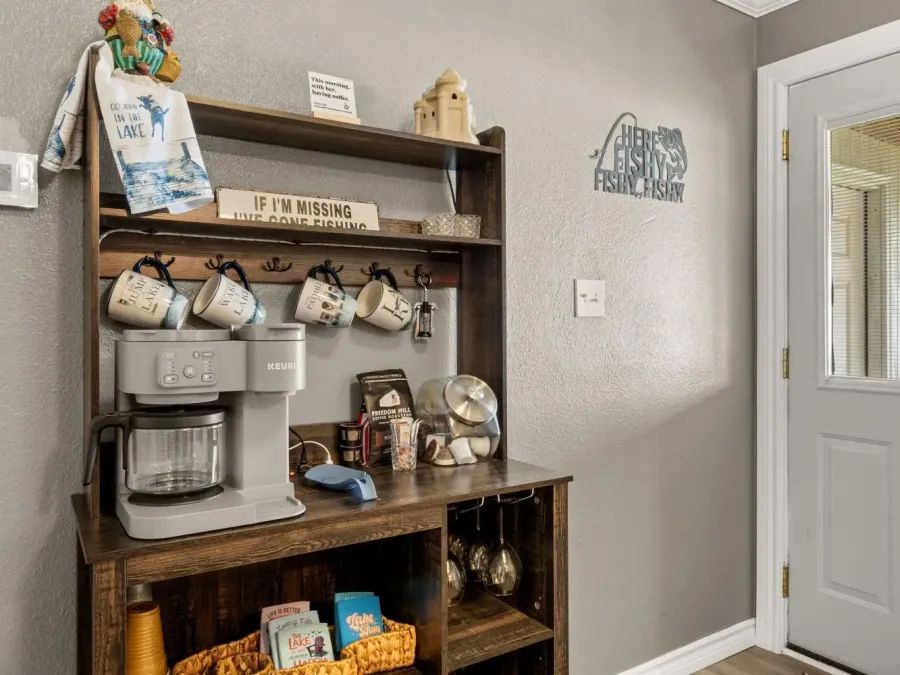 If you are a coffee drinker you will love the coffee bar. If you are a coffee drinker you will love the coffee bar.